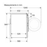 Bosch 9kg Front Loader Washing Machine WGA1440XZA - Image 9