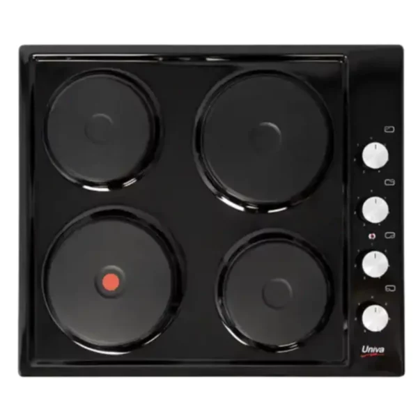 Univa - 4 Solid Plate Hob with Control Panel - U156B