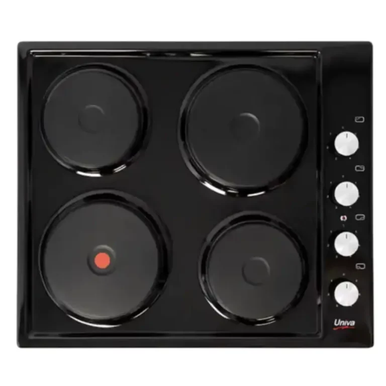 Univa - 4 Solid Plate Hob with Control Panel - U156B