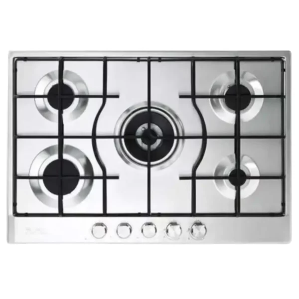 Elba - Built-In Gas Hob 5 Burner Stainless Steel - ELIO75-545L