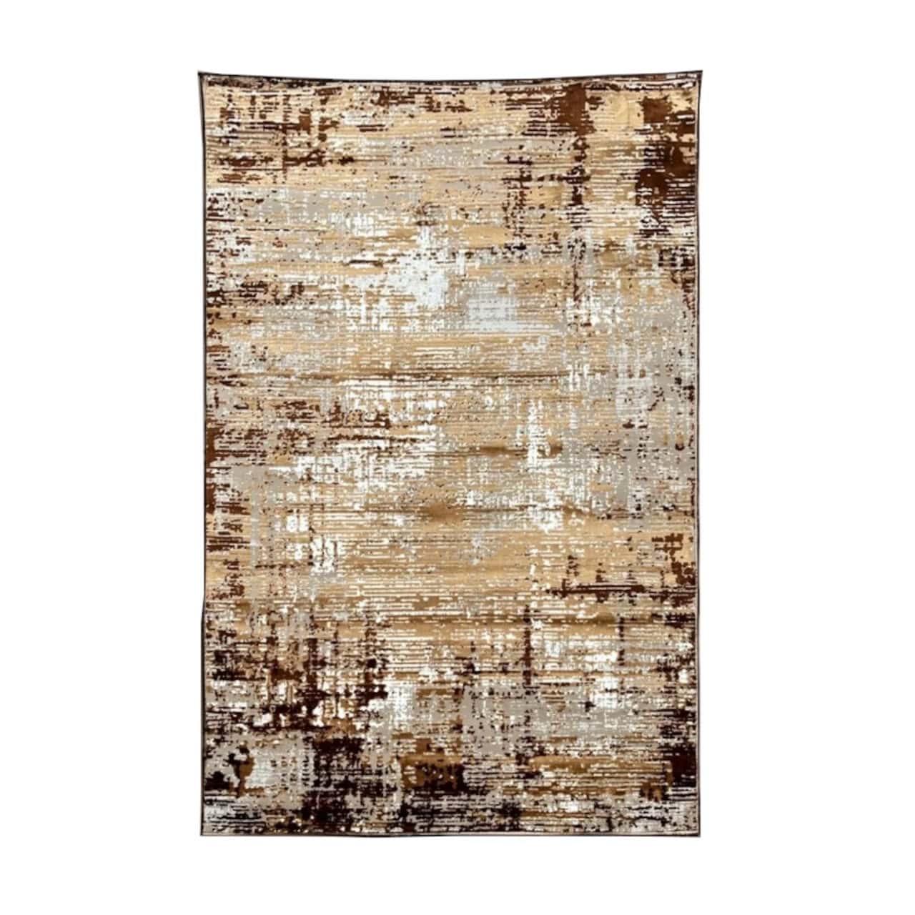 Ankara 0688C Brown Ankara Area Rug Brown - 0688C