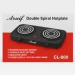 ARUIF - Double Spiral Hotplate Electric - CL-800 - Image 2