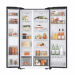 Samsung - Side by side Fridge Gentle Black Matt - RS57DG4000B4FA - Image 6