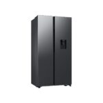 Samsung - 560L Side-by-Side Fridge with Dispenser Matt Black - RS57DG4100B4FA - Image 2