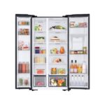 Samsung - 560L Side-by-Side Fridge with Dispenser Matt Black - RS57DG4100B4FA - Image 5