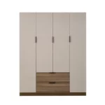 Modern 4 Door Wardrobe – Two Colour Options
