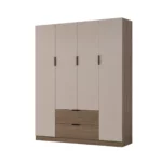 Modern 4 Door Wardrobe – Two Colour Options