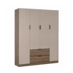 Modern 4 Door Wardrobe – Two Colour Options