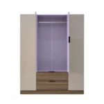 Modern 4 Door Wardrobe – Two Colour Options