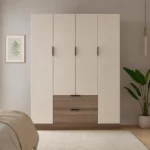 Modern 4 Door Wardrobe – Two Colour Options