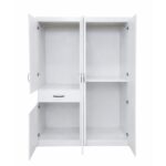 5 Door Wardrobe - Available in 2 Colours - MWBR88 - Image 2