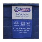 Monaco Mattress And Base Set Blue - Image 4