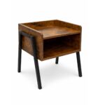 Modern Oak Night Stand - Available in two colours - MWTF100 - Image 3