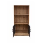 Bookshelf with 2 Cupboards - MW1260 - Image 4
