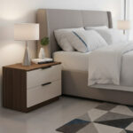 Modern Oak Nightstand – Two Colour Options - Image 7