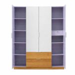 Modern 4 Door Wardrobe – Two Colour Options - Image 15