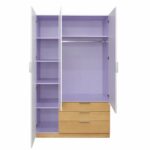 Modern 3 Door Wardrobe – Two Colour Options - Image 13