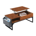 Modern Wooden Oak Coffee Table - MWTF024 - Image 3