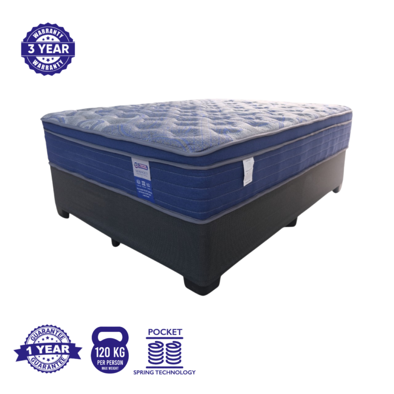 Serengeti Mattress And Base Set Blue