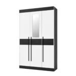 Modern 3 Door Wardrobe Storage Unit, MW761