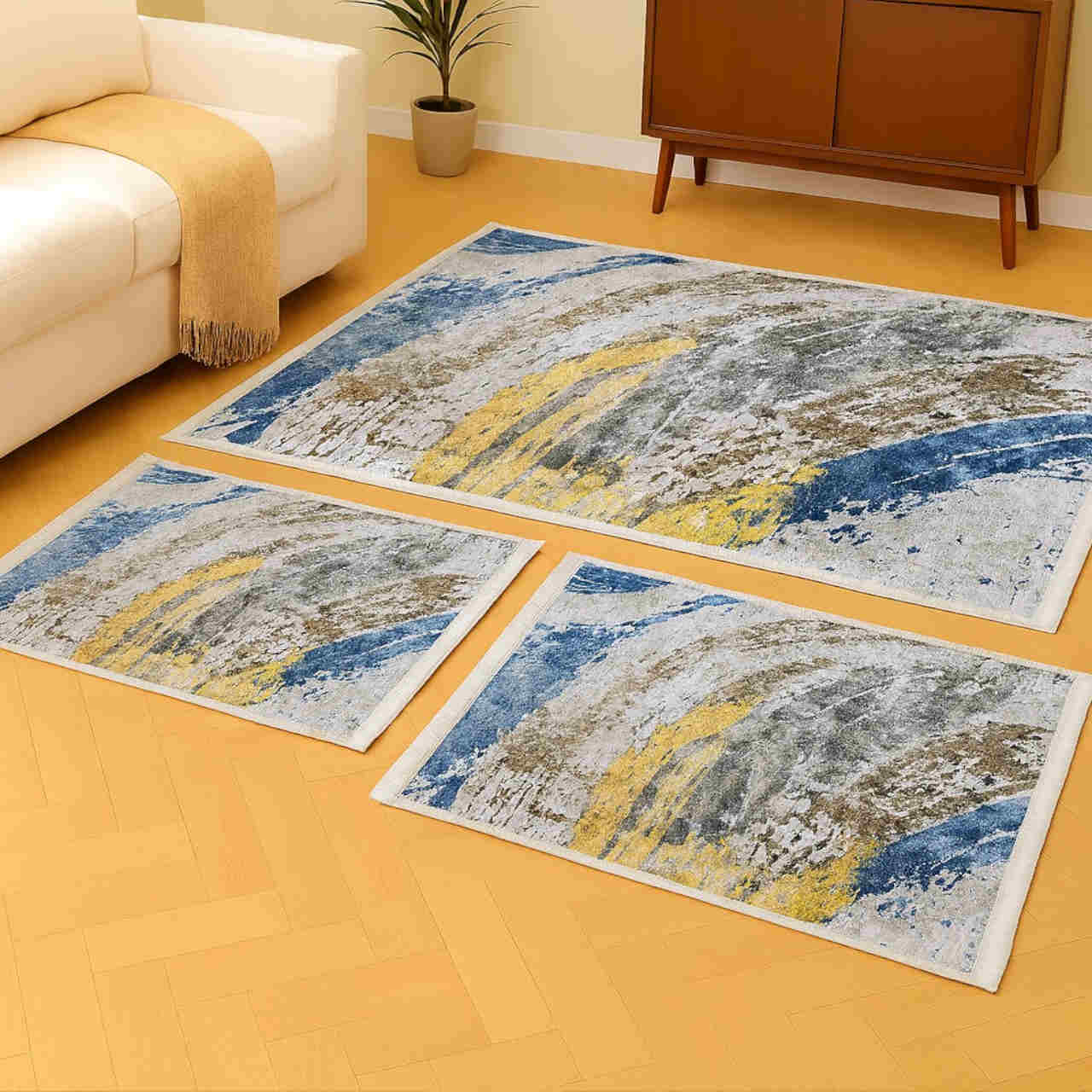 8010 combo Printed Rug Combo Set of 3 - Image 1
