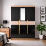 3 Door Modern Wardrobe