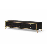 Modern Black & Gold TV Stand – MWTV958 - Image 3