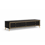 Modern Black & Gold TV Stand – MWTV958 - Image 4