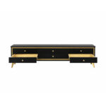 Modern Black & Gold TV Stand – MWTV958 - Image 5