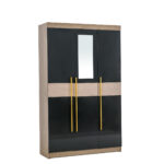 3 Door Modern Wardrobe - Image 5