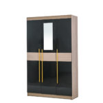 3 Door Modern Wardrobe - Image 4
