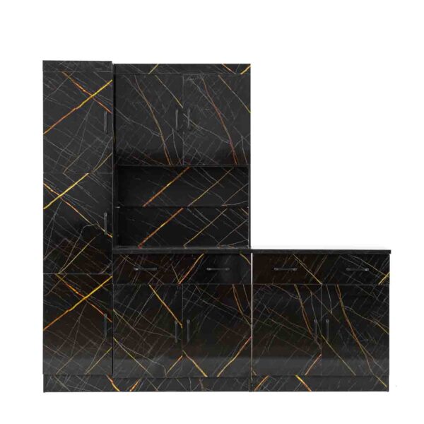 2 Piece Gloss Kitchen Scheme - MW320RTB