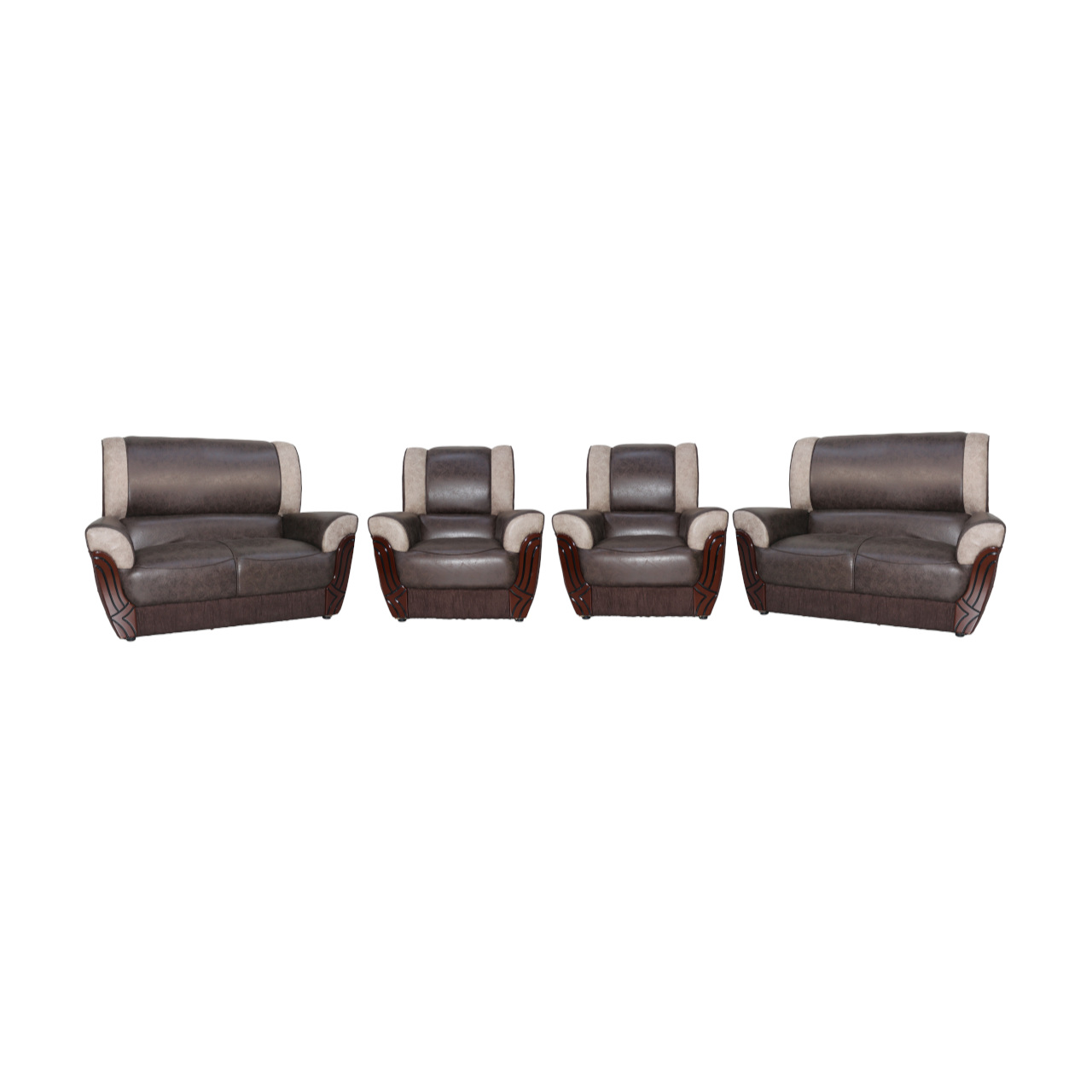 Elegant 4-piece lounge suite Vermont 4 Piece Lounge Suite - Image 1