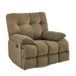 Plush Taupe Recliner Chair - F916 - Image 2