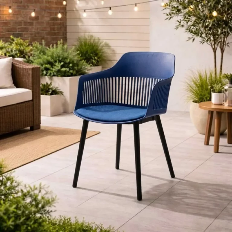 Modern Colourful Plastic Armchair