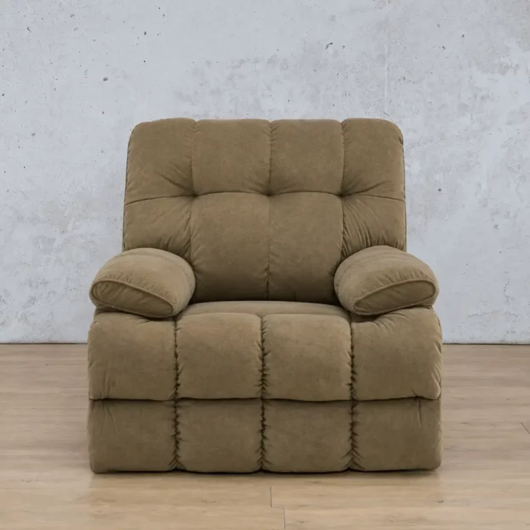 Plush Taupe Recliner Chair - F916