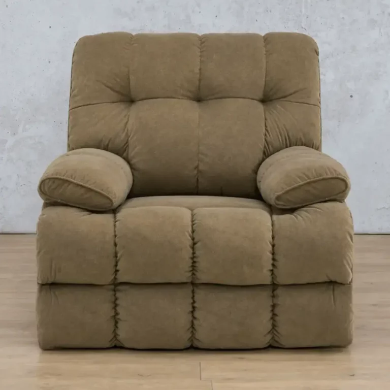 Plush Taupe Recliner Chair - F916