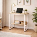 Natural Oak Compact Study Desk - MW611 - Image 2