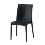 Contemporary Wicker-Style Plastic Chair - MWCH9