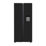 JVC - 375L Side-by-Side Refrigerator with Water Dispenser - WGNRFSSWB4S