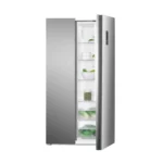 Univa 442L Side By Side Fridge Metallic, UFF2570M