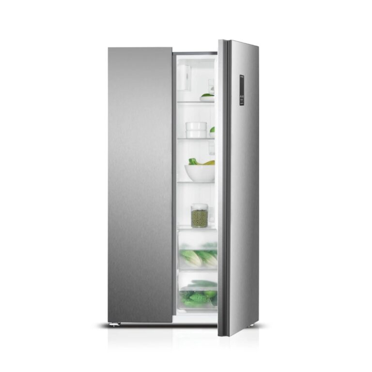Univa 442L Side by Side Fridge Metallic UFF2-570M