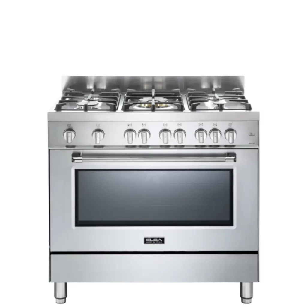 ELBA 90cm Full Gas Stainless Cooker - 01/9S4EX988NN