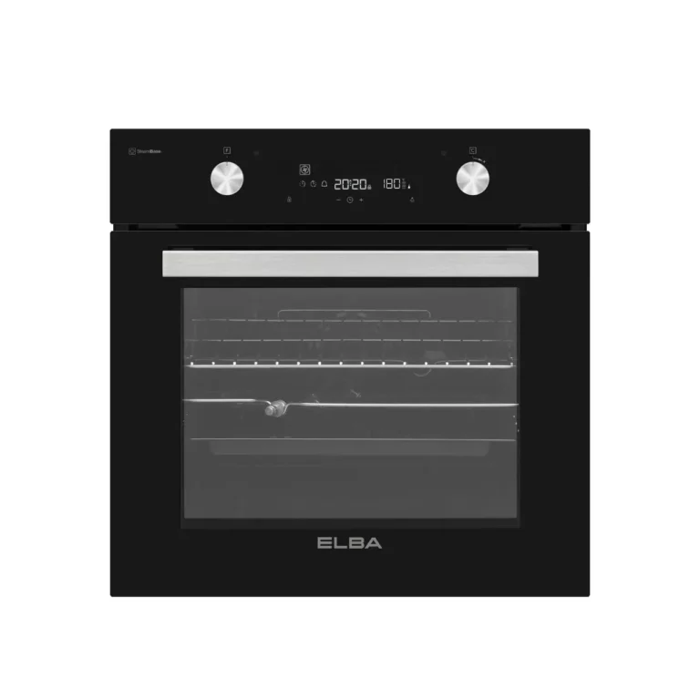 Elba - 60cm Multifunction Electric Oven With Black Glass Finish - 04/T60-7