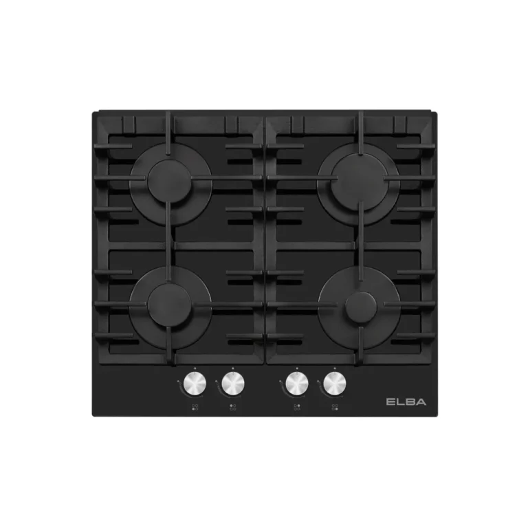 ELBA 60cm 4 Gas Burner Gas On Glass Hob - 04/T65-450G