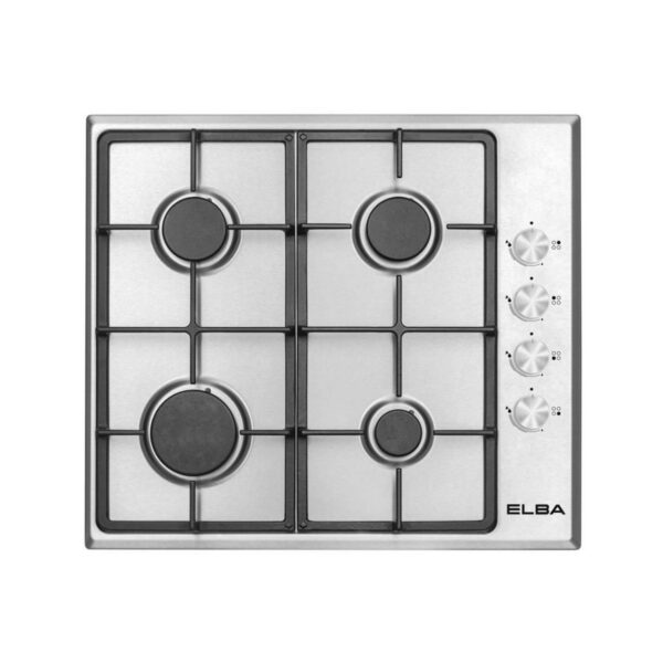 ELBA 60cm 4 Gas Burner Hob Stainless Steel - 04/T65-450X