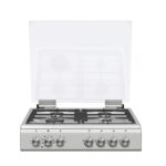 ELBA Gas Stove 4 Burner - Electric Oven - 60cm Stainless Steel -  04/66CL442 - Image 2