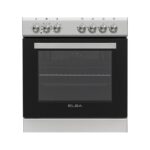 ELBA Gas Stove 4 Burner - Electric Oven - 60cm Stainless Steel -  04/66CL442 - Image 3