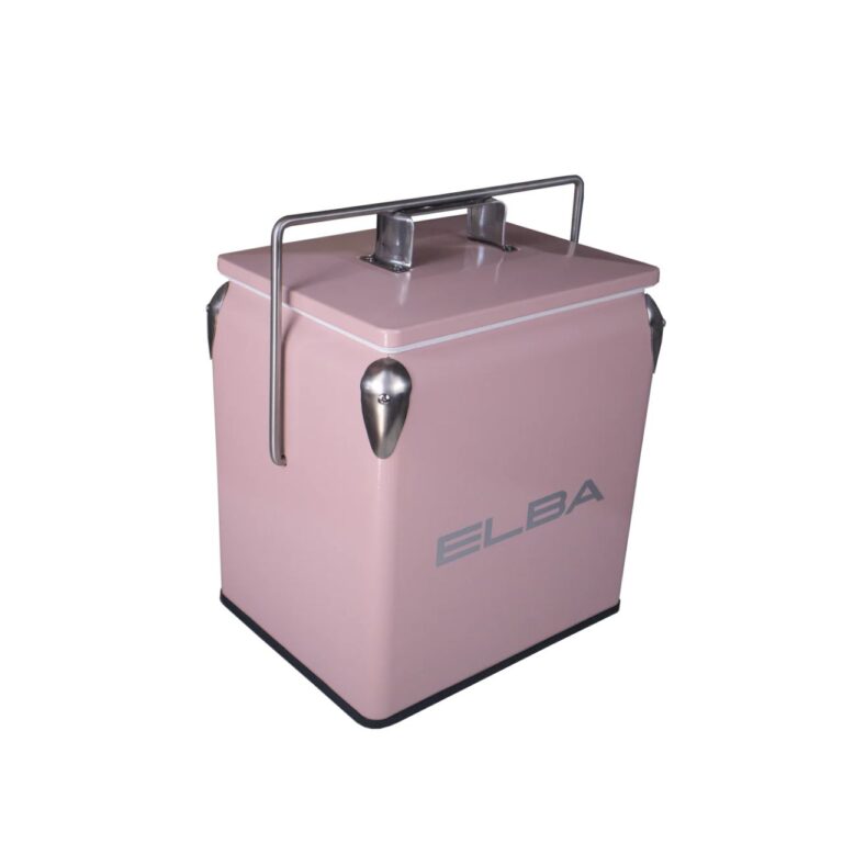 Elba - Metal Cooler Box 13L Assorted Colours - 05/MCB