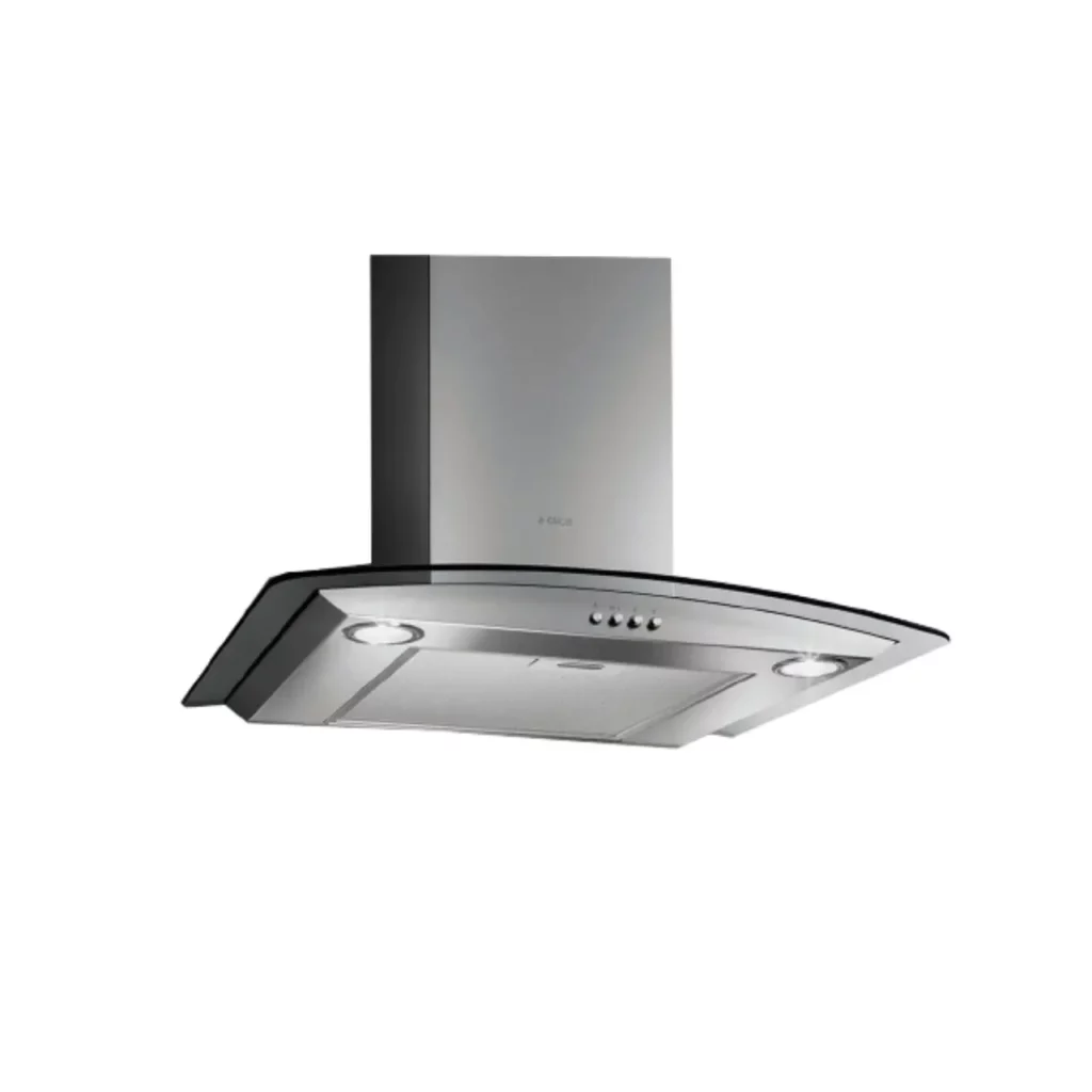 ELBA - Elica 60cm Curved Glass Cooker Hood - 10/CIRCUS 60